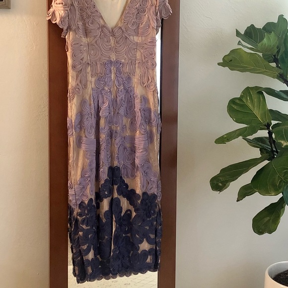 BHLDN JS COLLECTIONS SANTIAGO DRESS - LILAC - Picture 4 of 5